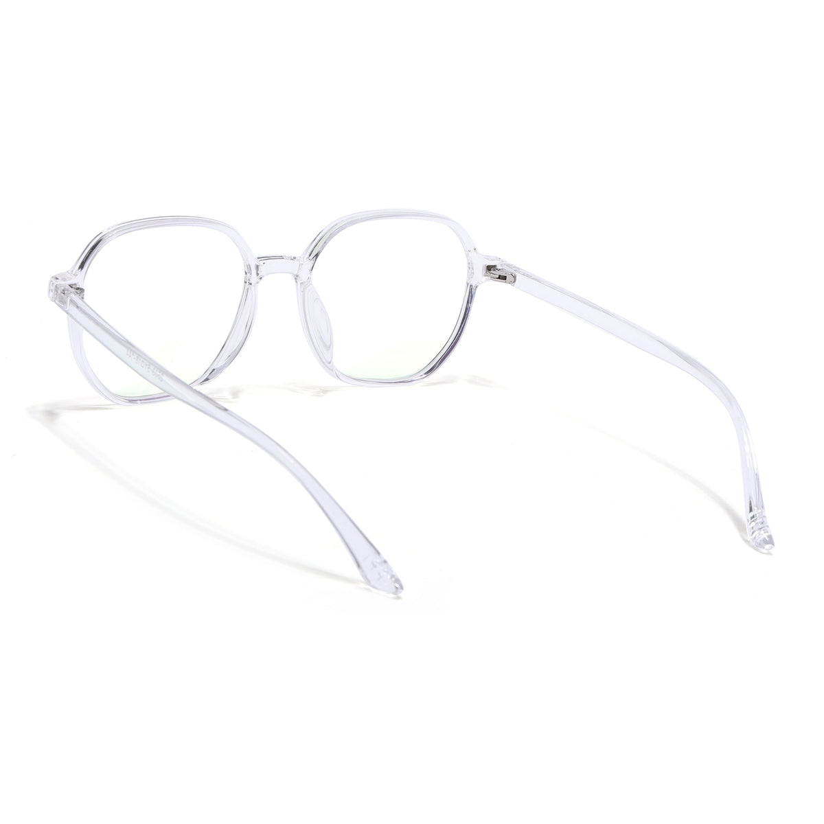 Eyejack Canment Transparent Round Eyeglasses for Men & Women (CM2503FCL1808-C9)