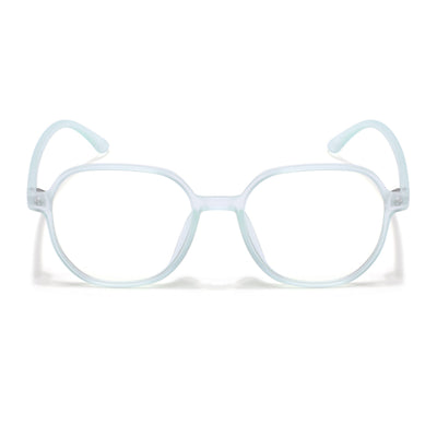 Eyejack Canment Sea Green Round Eyeglasses for Men & Women (CM2503FCL1809-C10)