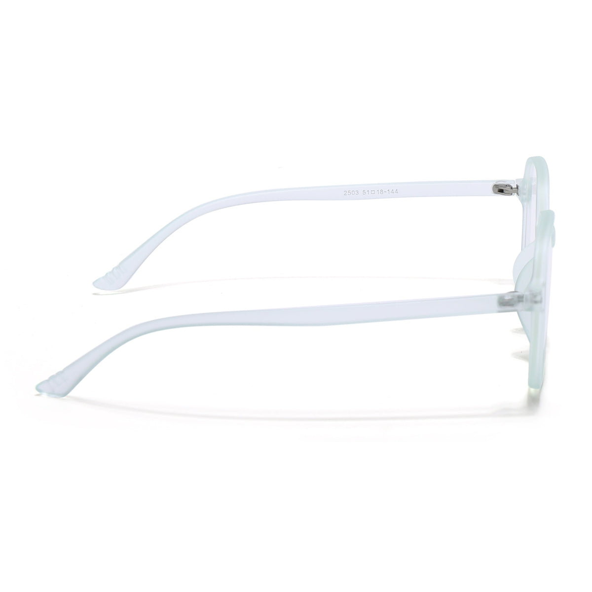 Eyejack Canment Sea Green Round Eyeglasses for Men & Women (CM2503FCL1809-C10)