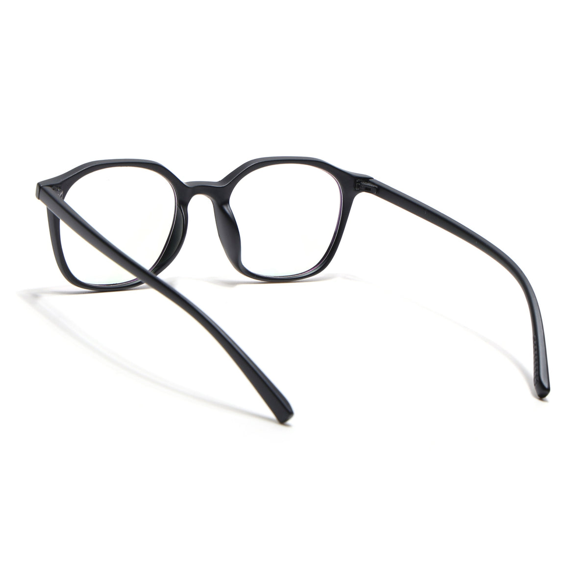 Eyejack Canment Matt Black Square Eyeglasses for Men & Women (CM2506FCL1811-C2)