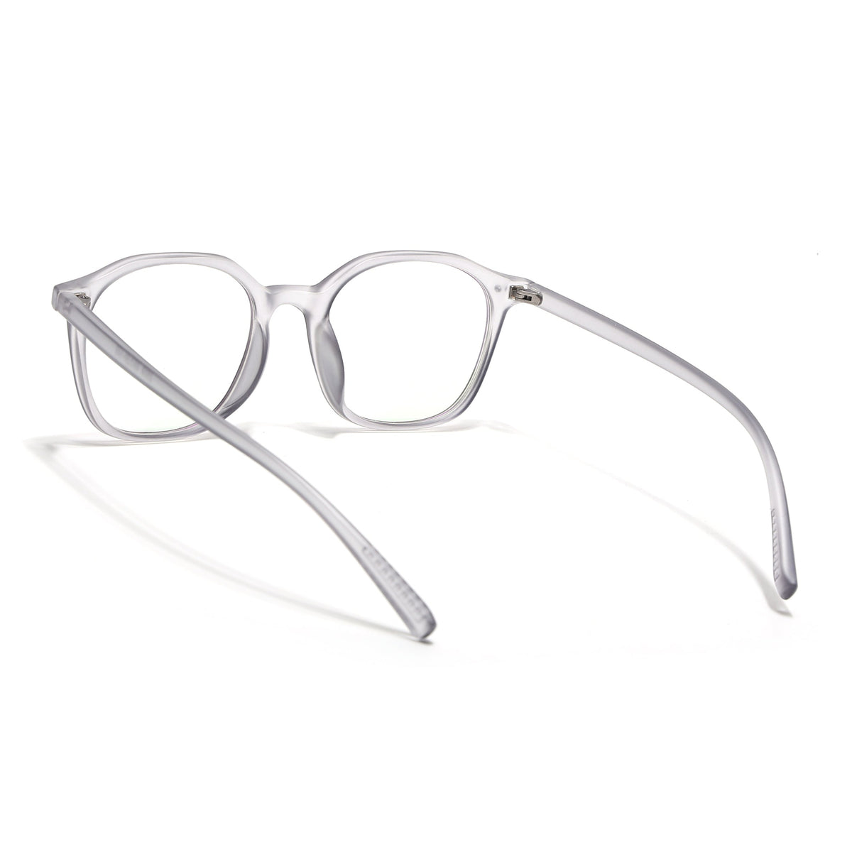 Eyejack Canment Grey Square Eyeglasses for Men & Women (CM2506FCL1812-C3)