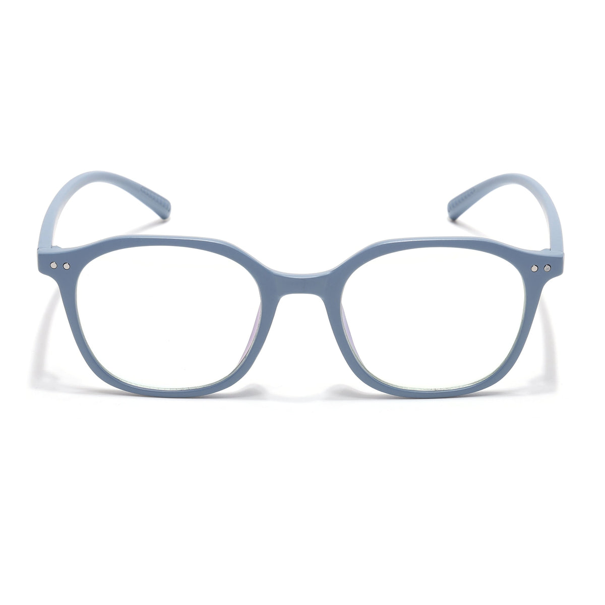 Eyejack Canment Sky Blue Square Eyeglasses for Men & Women (CM2506FCL1815-C6)