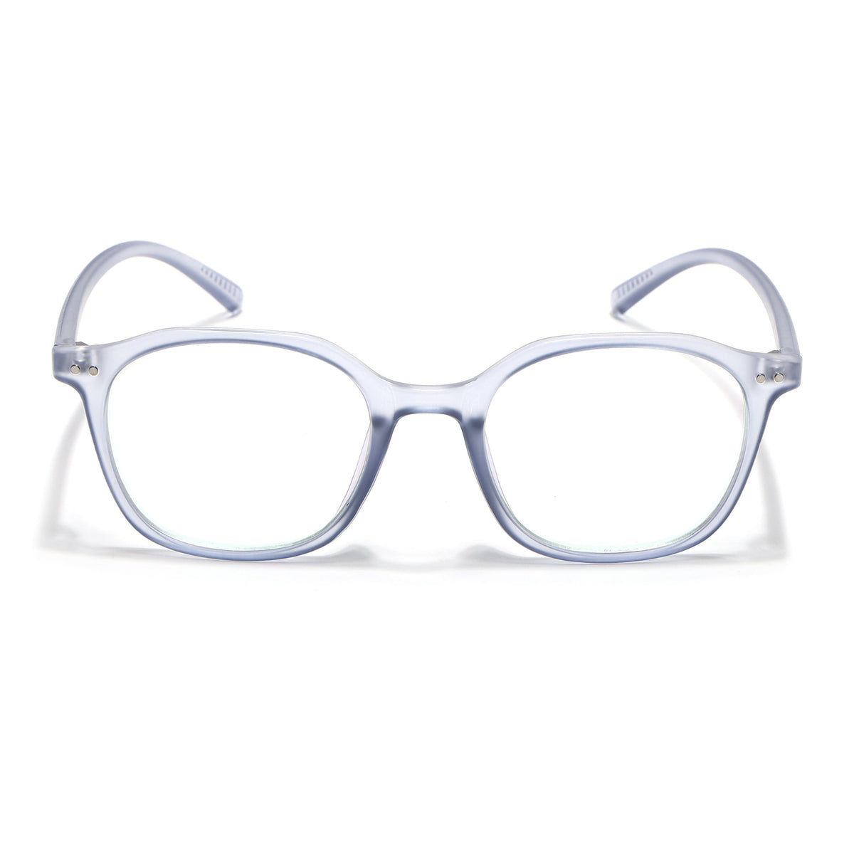Eyejack Canment Blue Square Eyeglasses for Men & Women (CM2506FCL1816-C7)