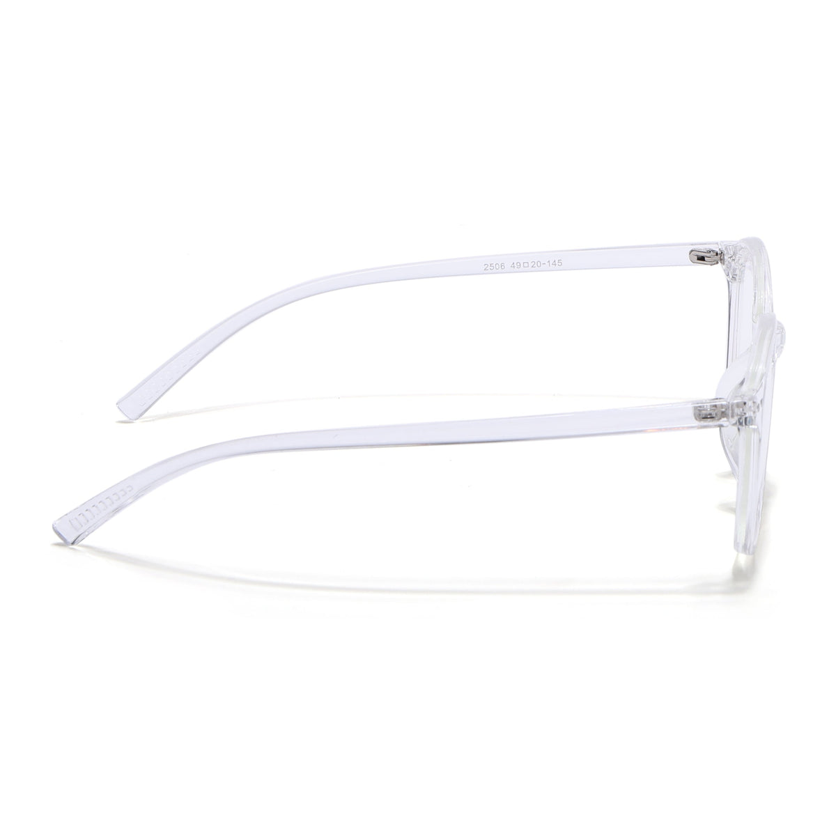Eyejack Canment Transparent Square Eyeglasses for Men & Women (CM2506FCL1818-C9)