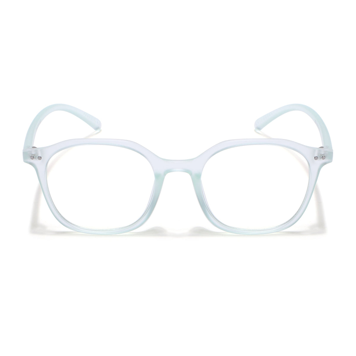 Eyejack Canment Sea Green Square Eyeglasses for Men & Women (CM2506FCL1819-C10)