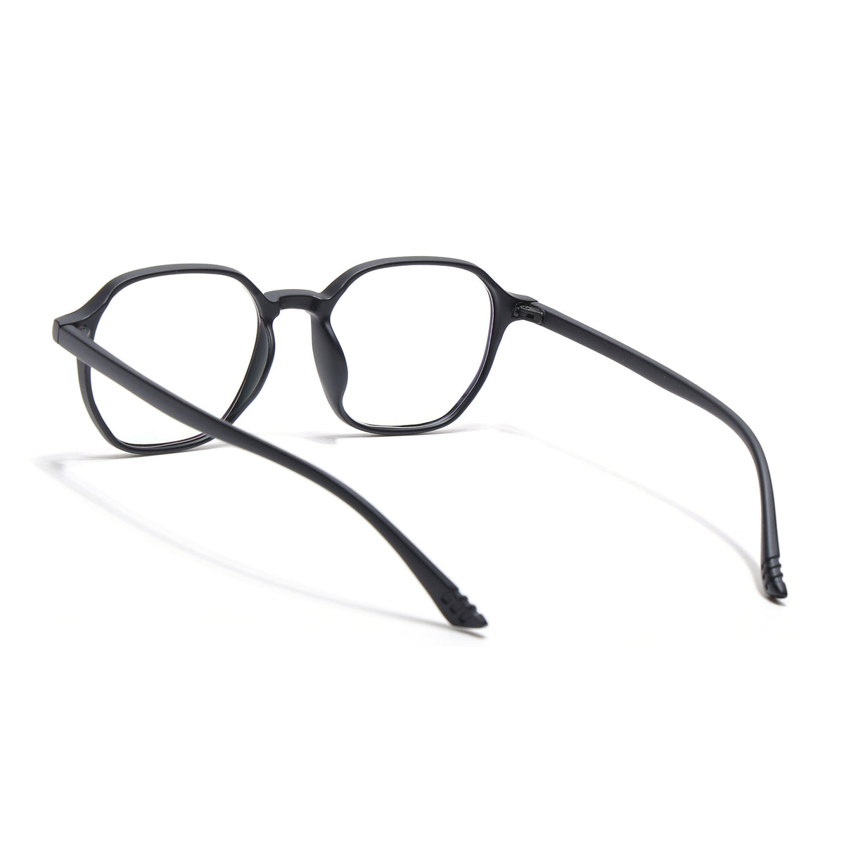 Eyejack Canment Matt Black Square Eyeglasses for Men & Women (CM2511FCL1821-C2)