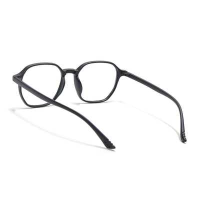 Eyejack Canment Matt Black Square Eyeglasses for Men & Women (CM2511FCL1821-C2)