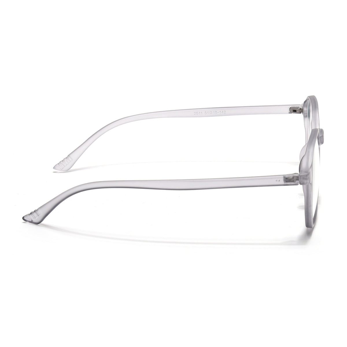 Eyejack Canment Grey Square Eyeglasses for Men & Women (CM2511FCL1822-C3)