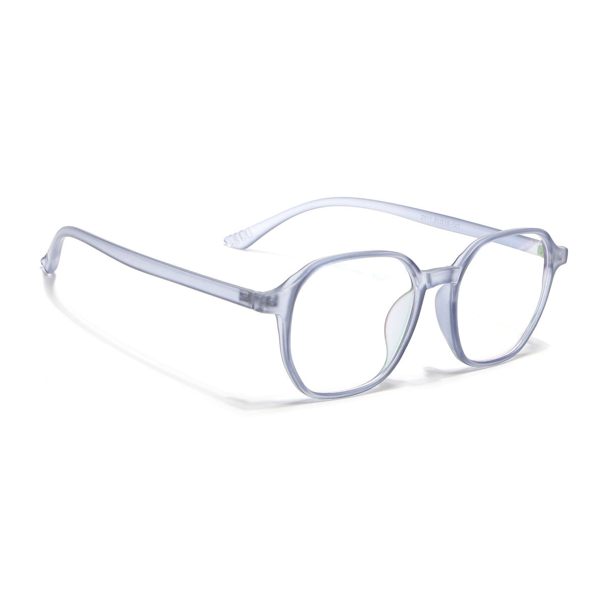 Eyejack Canment Blue Square Eyeglasses for Men & Women (CM2511FCL1826-C7)