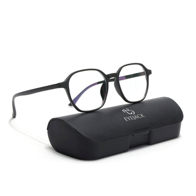 Eyejack Canment Olive Square Eyeglasses for Men & Women (CM2511FCL1827-C8)