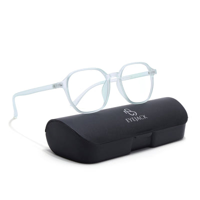 Eyejack Canment Sea Green Square Eyeglasses for Men & Women (CM2511FCL1829-C10)