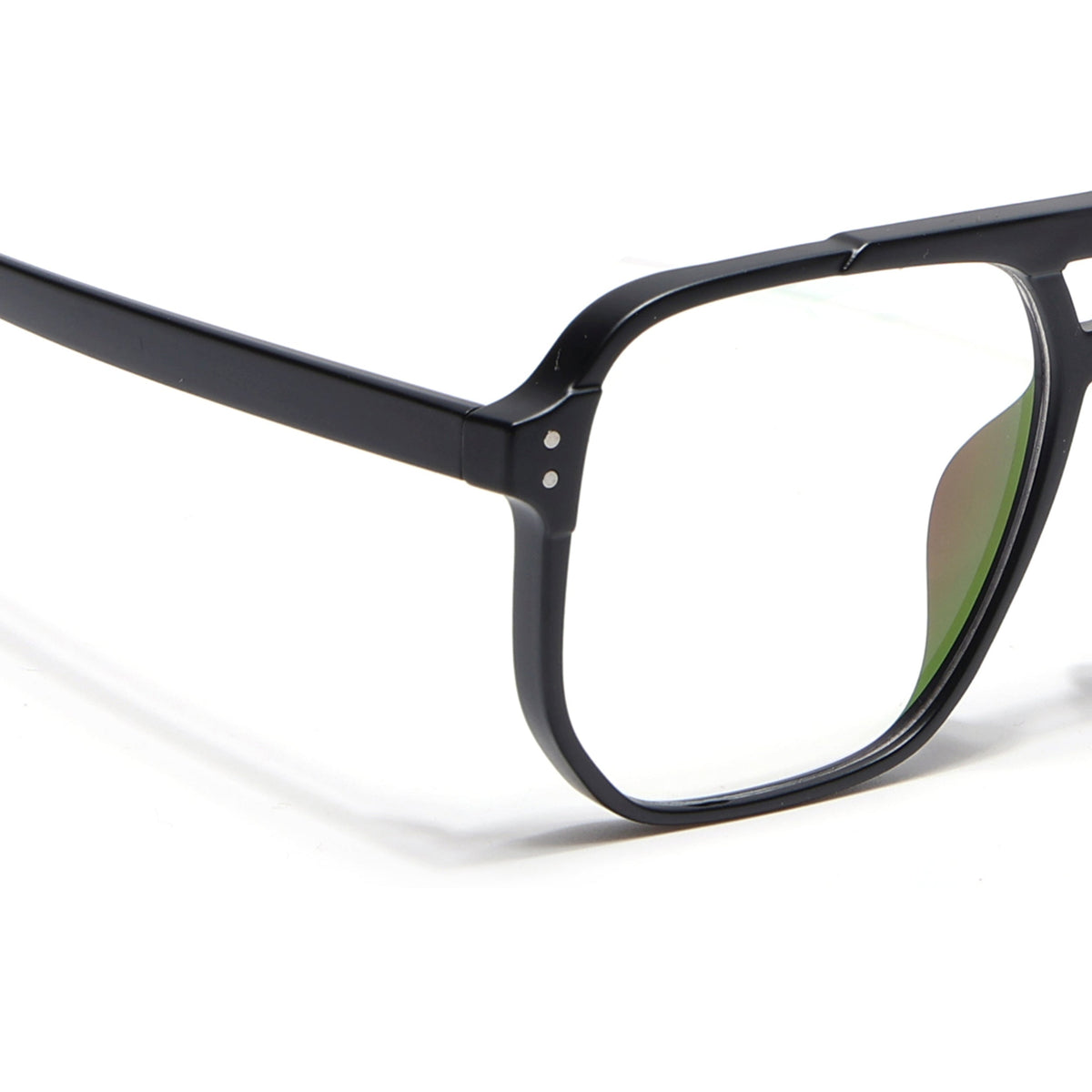 Eyejack Canment Matt Black Wayfarer Eyeglasses for Men & Women (CM28014FCL1889-C2)