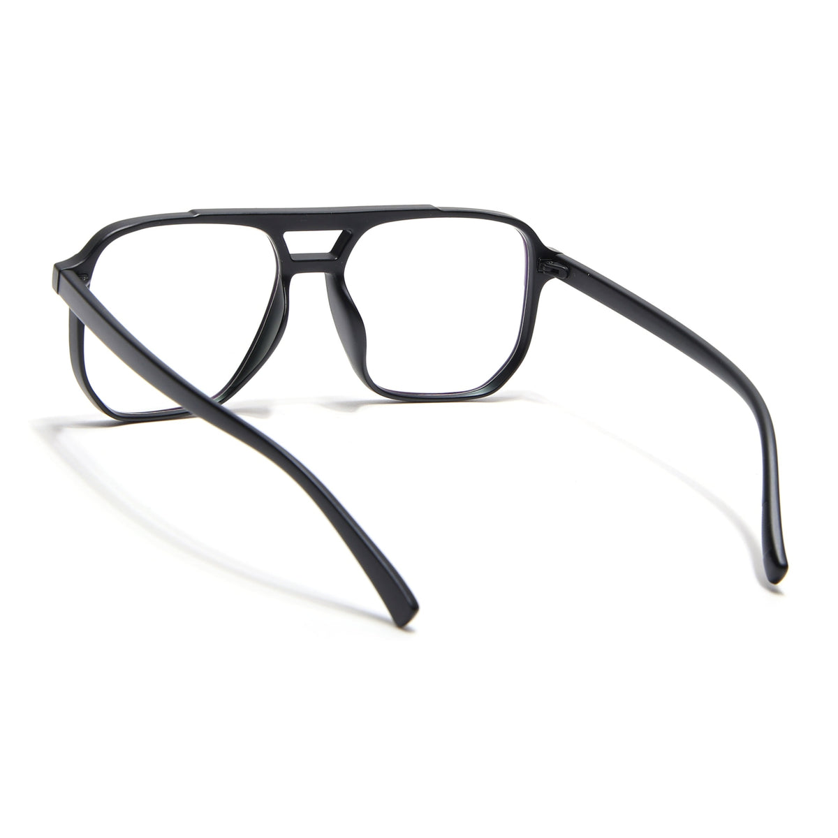 Eyejack Canment Matt Black Wayfarer Eyeglasses for Men & Women (CM28014FCL1889-C2)