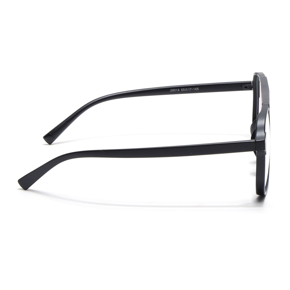 Eyejack Canment Matt Black Wayfarer Eyeglasses for Men & Women (CM28014FCL1889-C2)