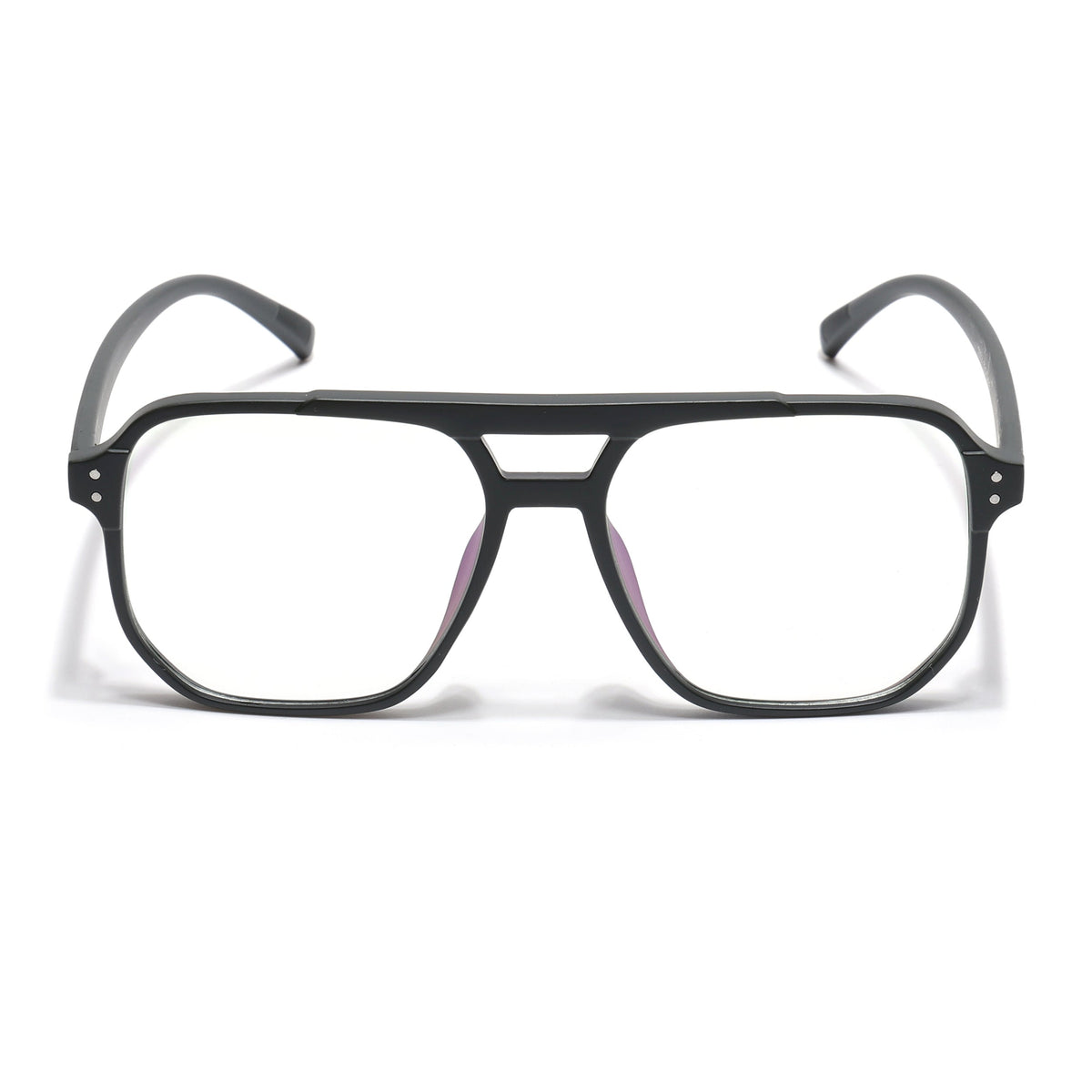 Eyejack Canment Olive Wayfarer Eyeglasses for Men & Women (CM28014FCL1895-C8)