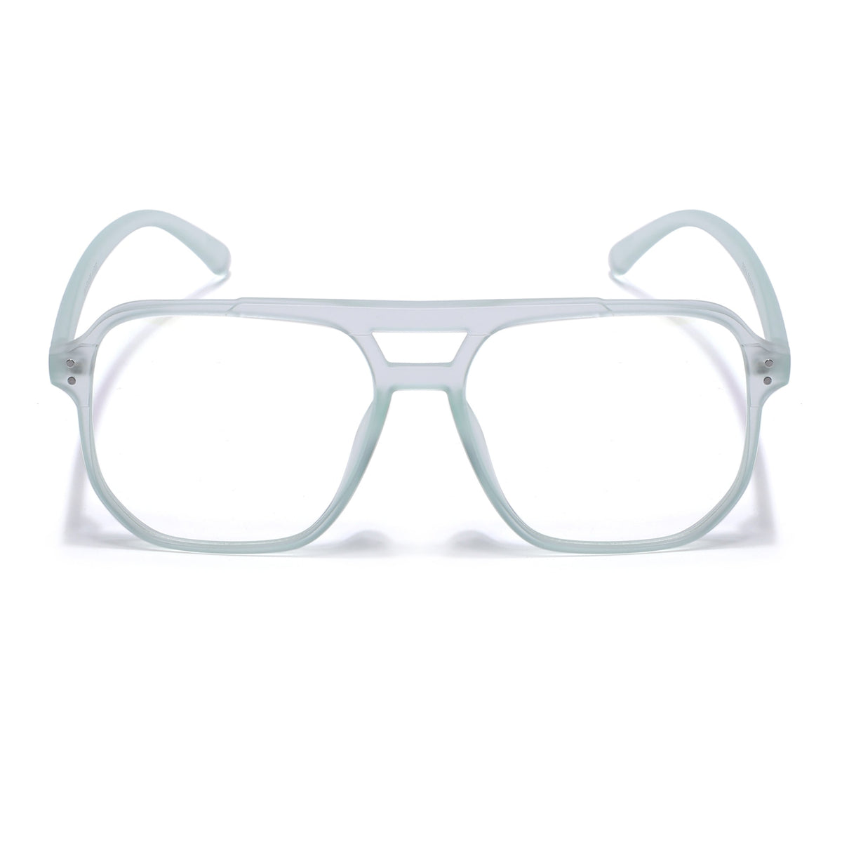 Eyejack Canment Sea Green Wayfarer Eyeglasses for Men & Women (CM28014FCL1897-C10)
