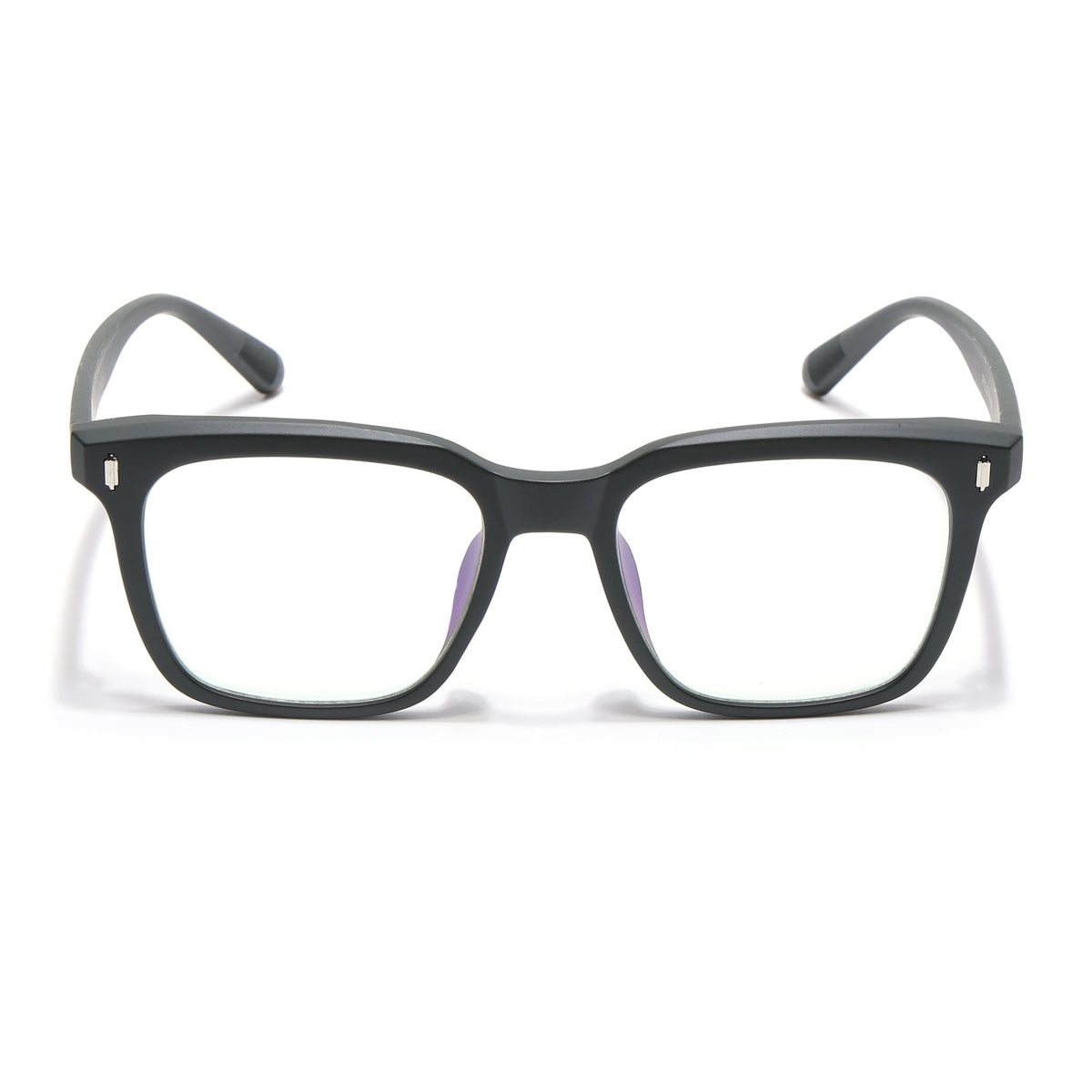 Eyejack Canment Olive Square Eyeglasses for Men & Women (CM28022FCL1905-C8)