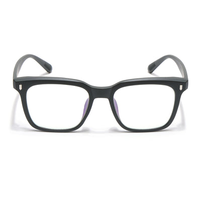 Eyejack Canment Olive Square Eyeglasses for Men & Women (CM28022FCL1905-C8)