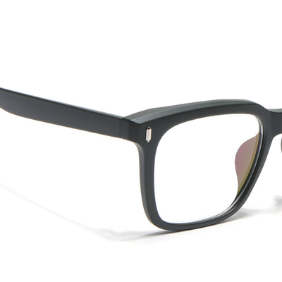 Eyejack Canment Olive Square Eyeglasses for Men & Women (CM28022FCL1905-C8)