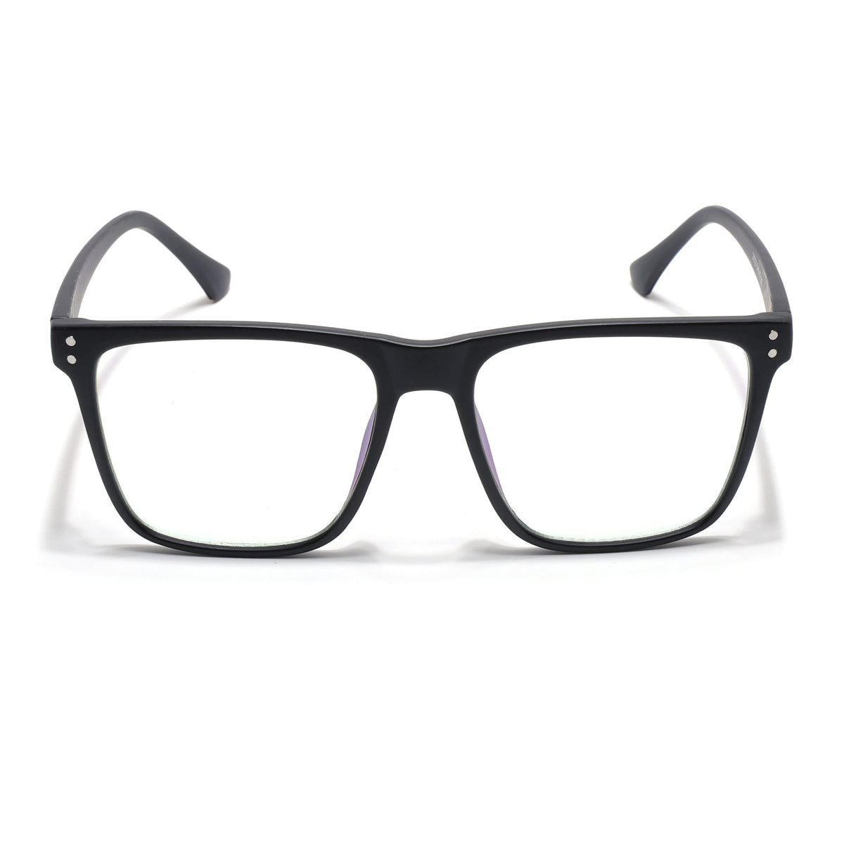 Eyejack Canment Matt Black Wayfarer Eyeglasses for Men & Women (CM28023FCL1909-C2)