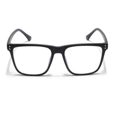 Eyejack Canment Matt Black Wayfarer Eyeglasses for Men & Women (CM28023FCL1909-C2)