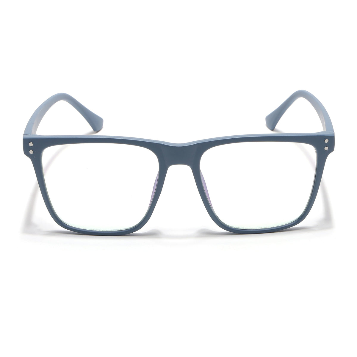 Eyejack Canment Sky Blue Wayfarer Eyeglasses for Men & Women (CM28023FCL1913-C6)