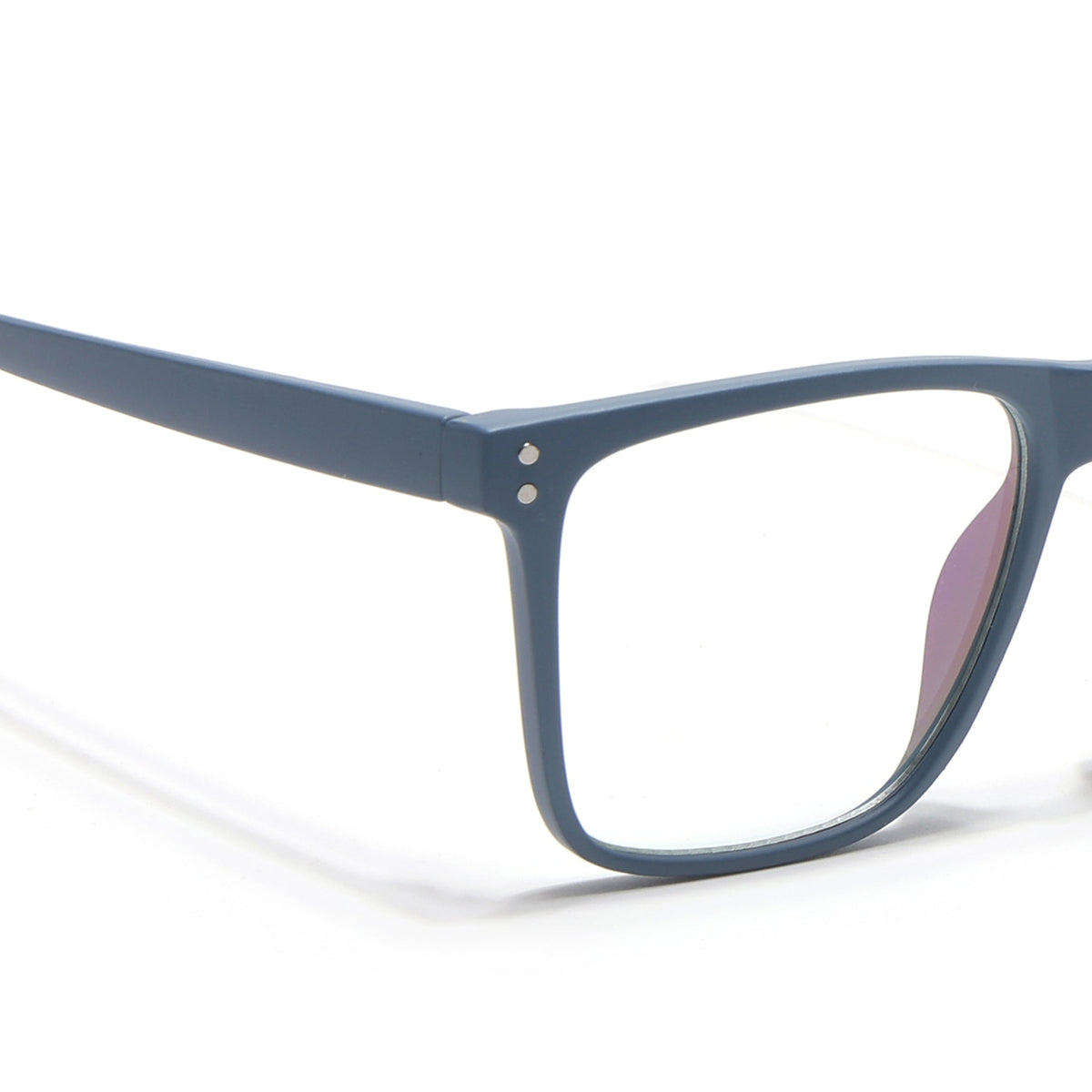Eyejack Canment Sky Blue Wayfarer Eyeglasses for Men & Women (CM28023FCL1913-C6)