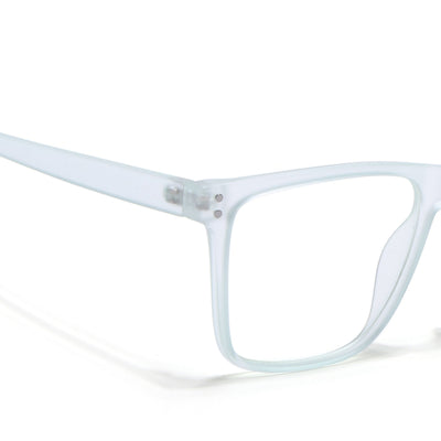 Eyejack Canment Sea Green Wayfarer Eyeglasses for Men & Women (CM28023FCL1917-C10)