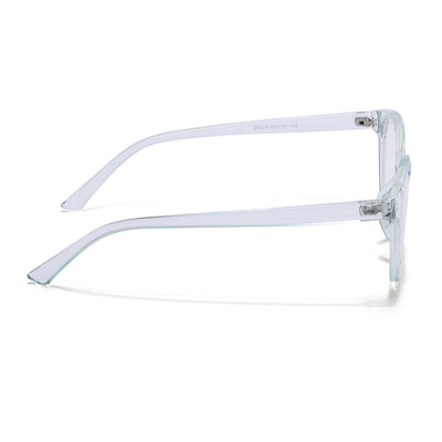 Eyejack Canment Sea Green Cateye Eyeglasses for Women (CM28024FCL1921-C4)
