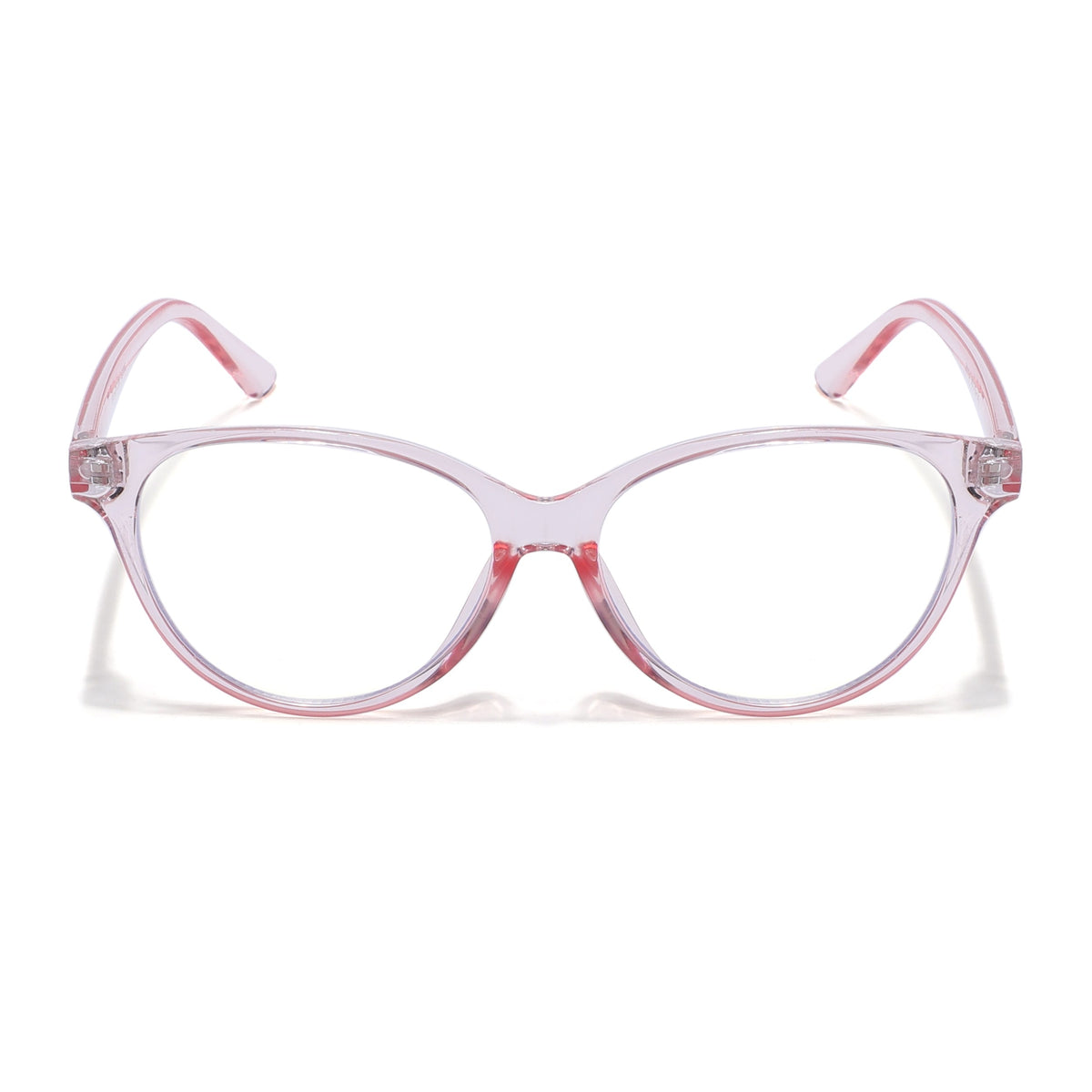Eyejack Canment Pink Cateye Eyeglasses for Women (CM28024FCL1924-C7)