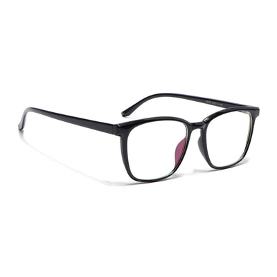 Eyejack Canment Shine Black Wayfarer Eyeglasses for Men & Women (CM28030FCL1926-C1)
