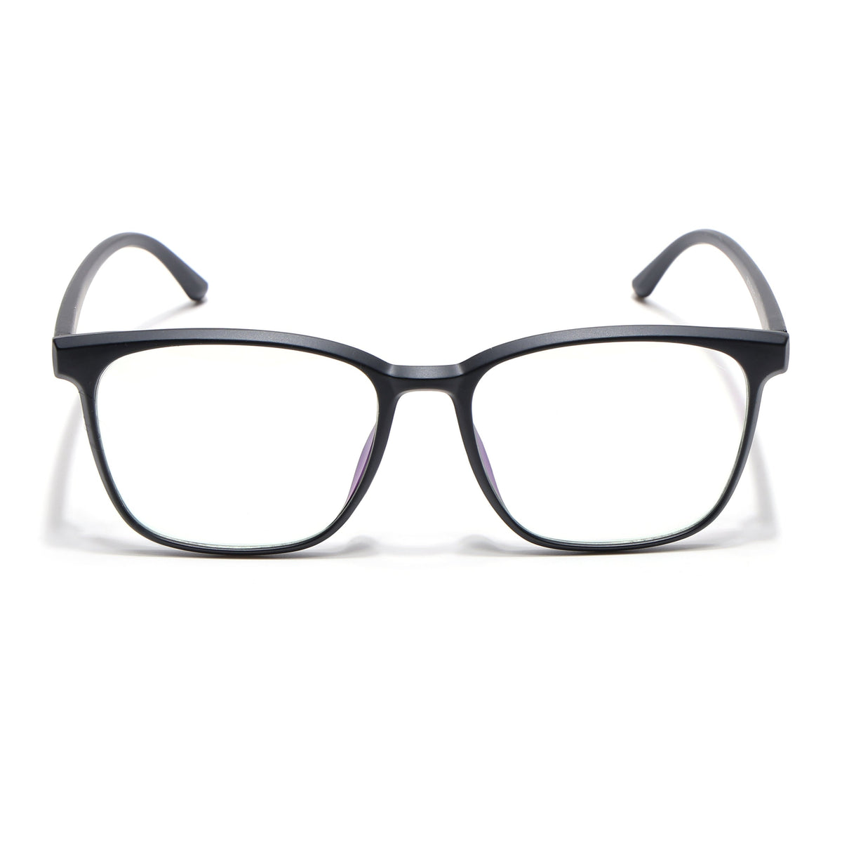 Eyejack Canment Matt Black Wayfarer Eyeglasses for Men & Women (CM28030FCL1927-C2)