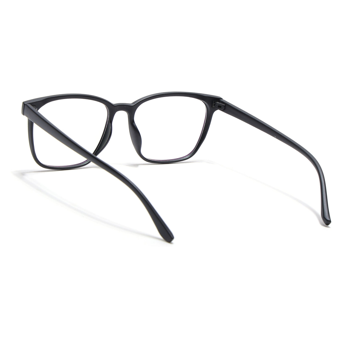 Eyejack Canment Matt Black Wayfarer Eyeglasses for Men & Women (CM28030FCL1927-C2)