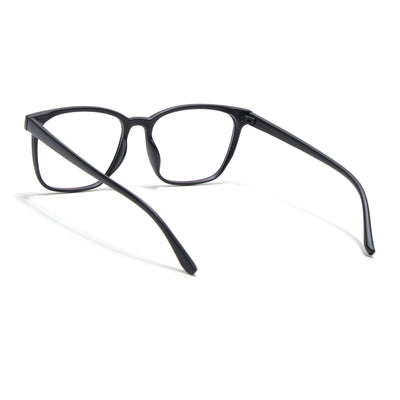 Eyejack Canment Matt Black Wayfarer Eyeglasses for Men & Women (CM28030FCL1927-C2)
