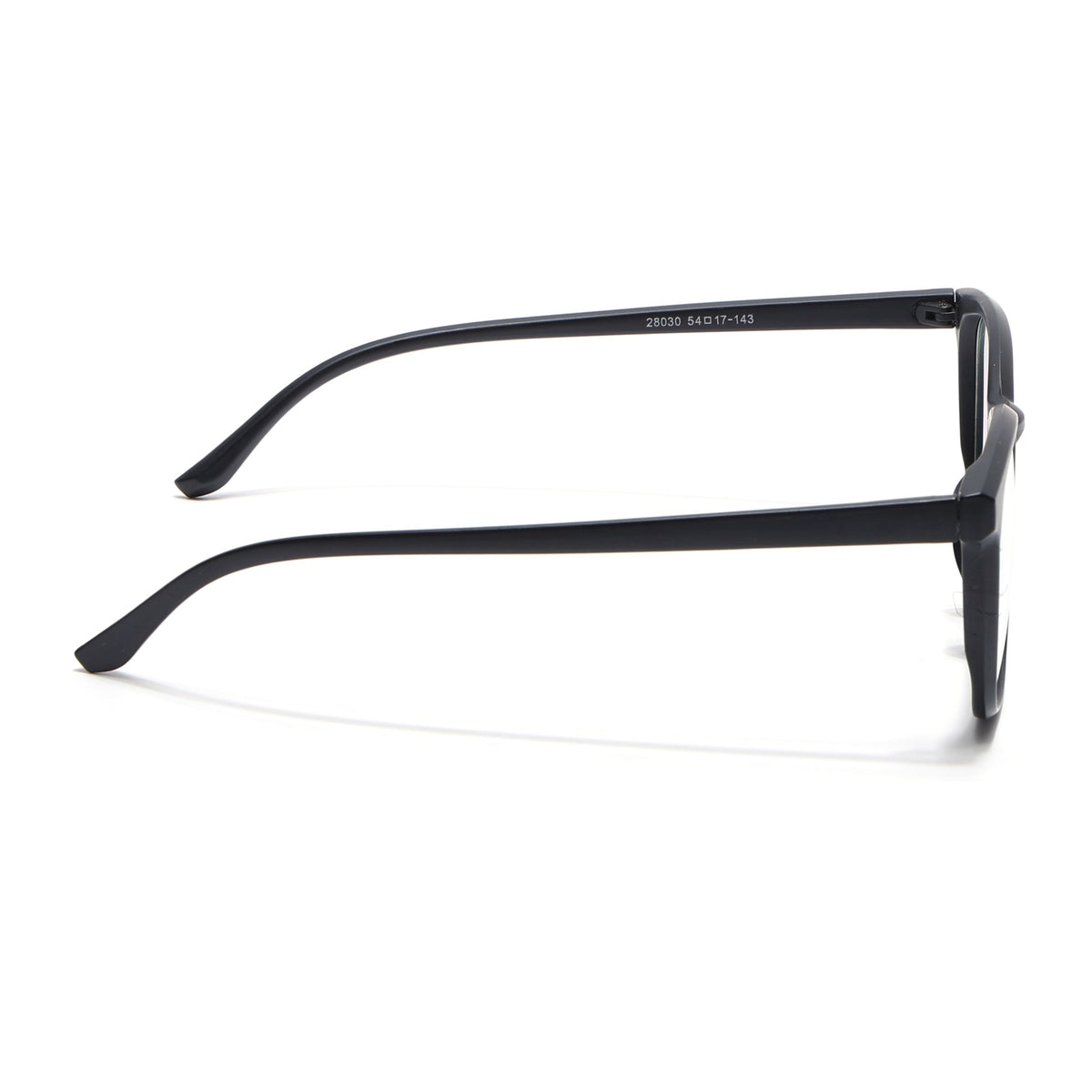 Eyejack Canment Matt Black Wayfarer Eyeglasses for Men & Women (CM28030FCL1927-C2)