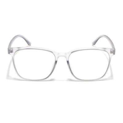 Eyejack Canment Grey Wayfarer Eyeglasses for Men & Women (CM28030FCL1928-C3)