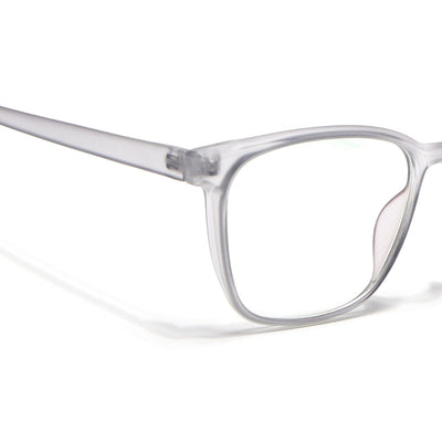 Eyejack Canment Grey Wayfarer Eyeglasses for Men & Women (CM28030FCL1928-C3)