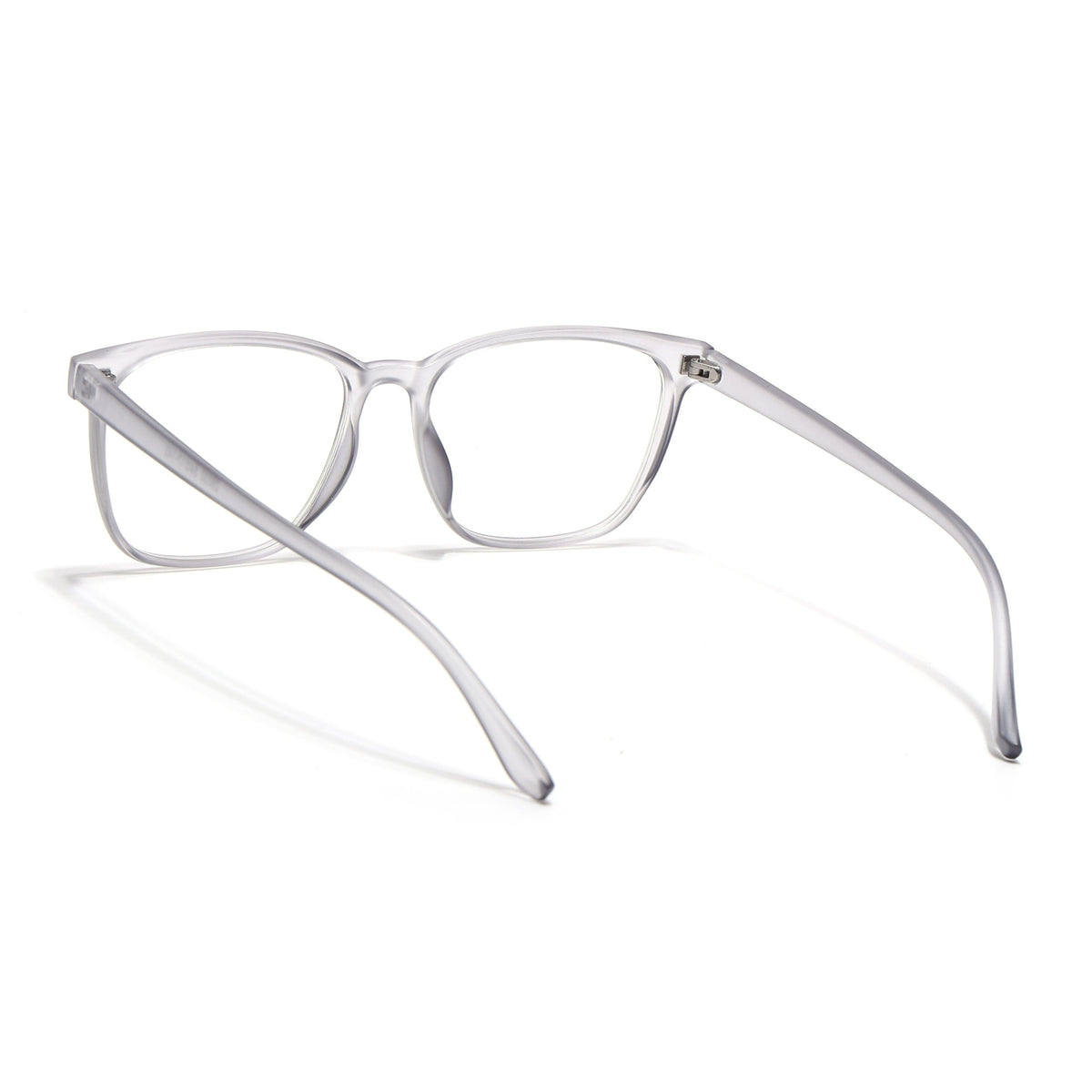 Eyejack Canment Grey Wayfarer Eyeglasses for Men & Women (CM28030FCL1928-C3)