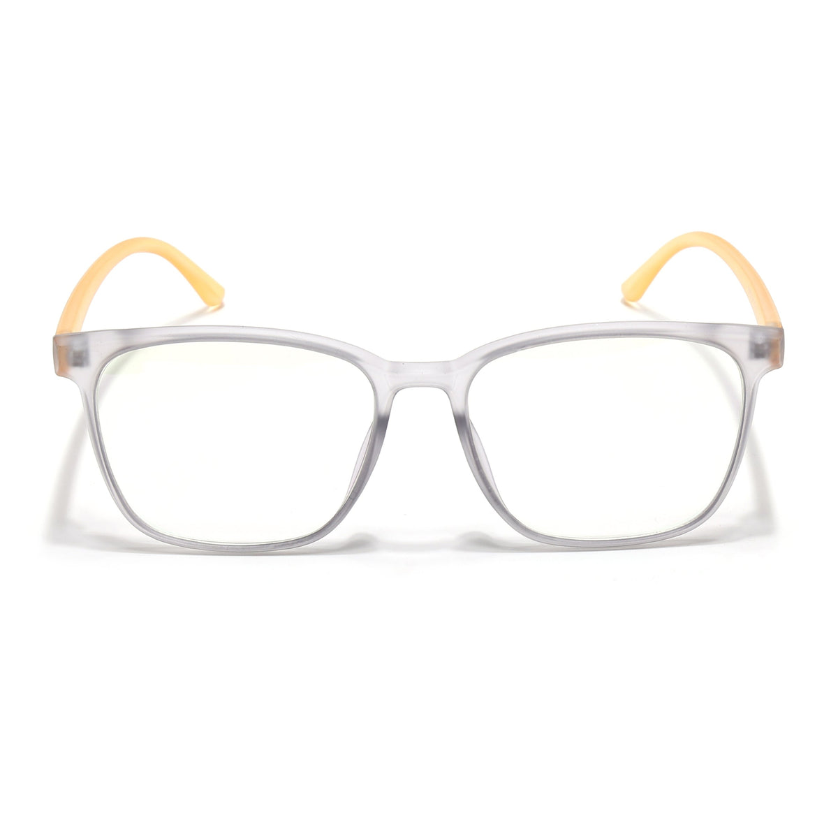 Eyejack Canment Grey Wayfarer Eyeglasses for Men & Women (CM28030FCL1929-C4)