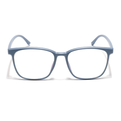 Eyejack Canment Sky Blue Wayfarer Eyeglasses for Men & Women (CM28030FCL1931-C6)