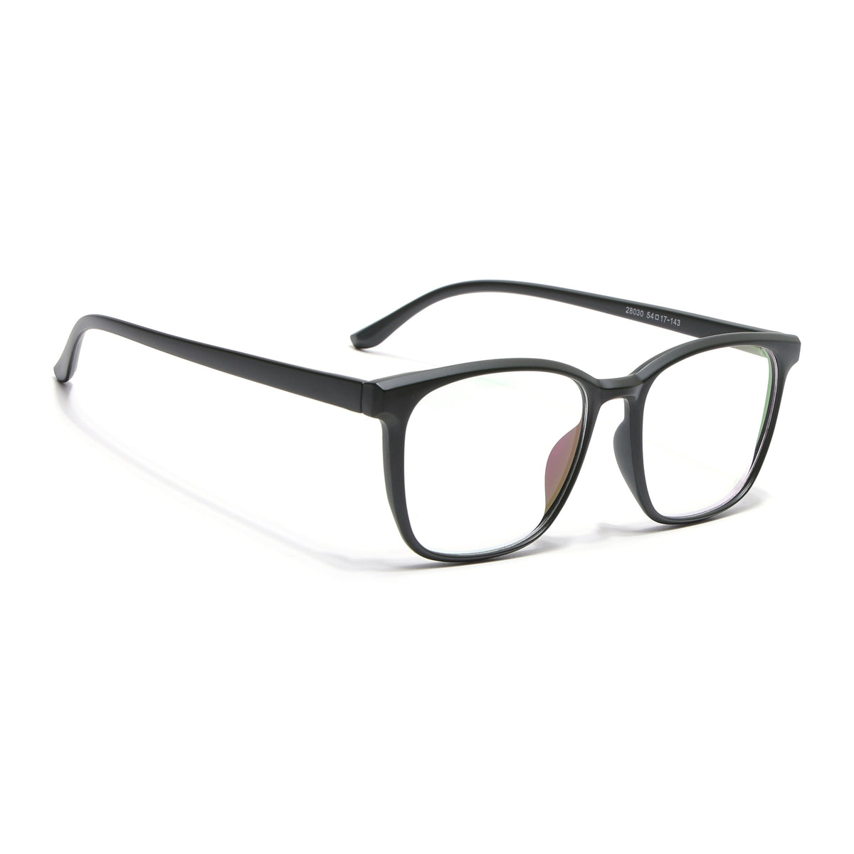 Eyejack Canment Olive Wayfarer Eyeglasses for Men & Women (CM28030FCL1933-C8)