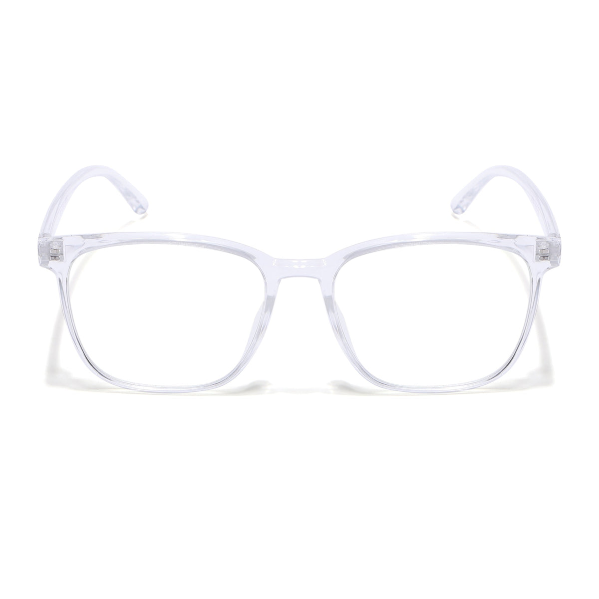 Eyejack Canment Transparent Wayfarer Eyeglasses for Men & Women (CM28030FCL1934-C9)