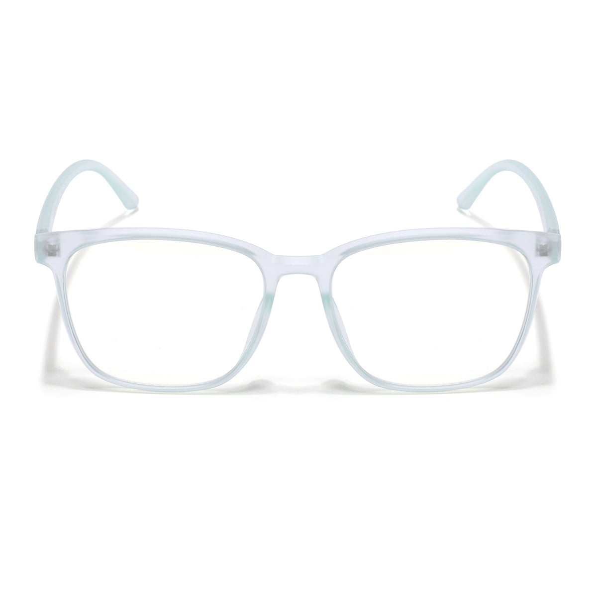 Eyejack Canment Sea Green Wayfarer Eyeglasses for Men & Women (CM28030FCL1935-C10)