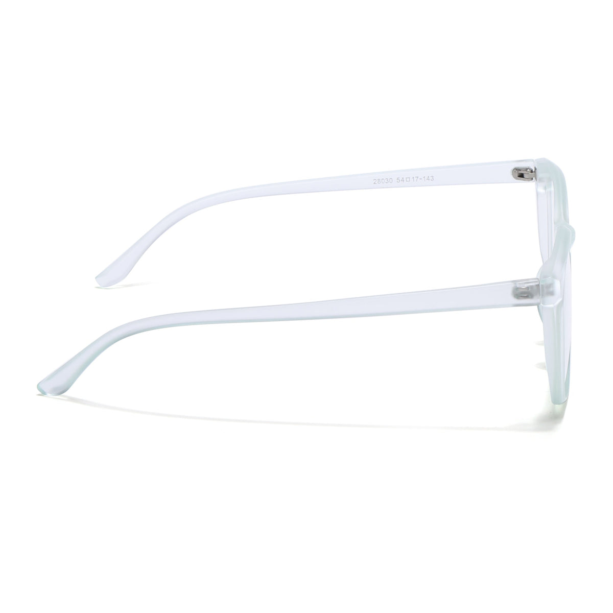 Eyejack Canment Sea Green Wayfarer Eyeglasses for Men & Women (CM28030FCL1935-C10)