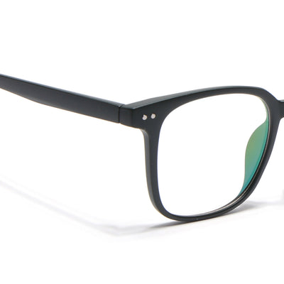 Eyejack Canment Olive Square Eyeglasses for Men & Women (CM28060FCL1943-C8)