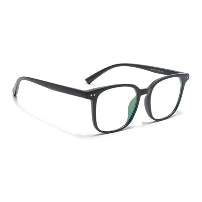 Eyejack Canment Olive Square Eyeglasses for Men & Women (CM28060FCL1943-C8)