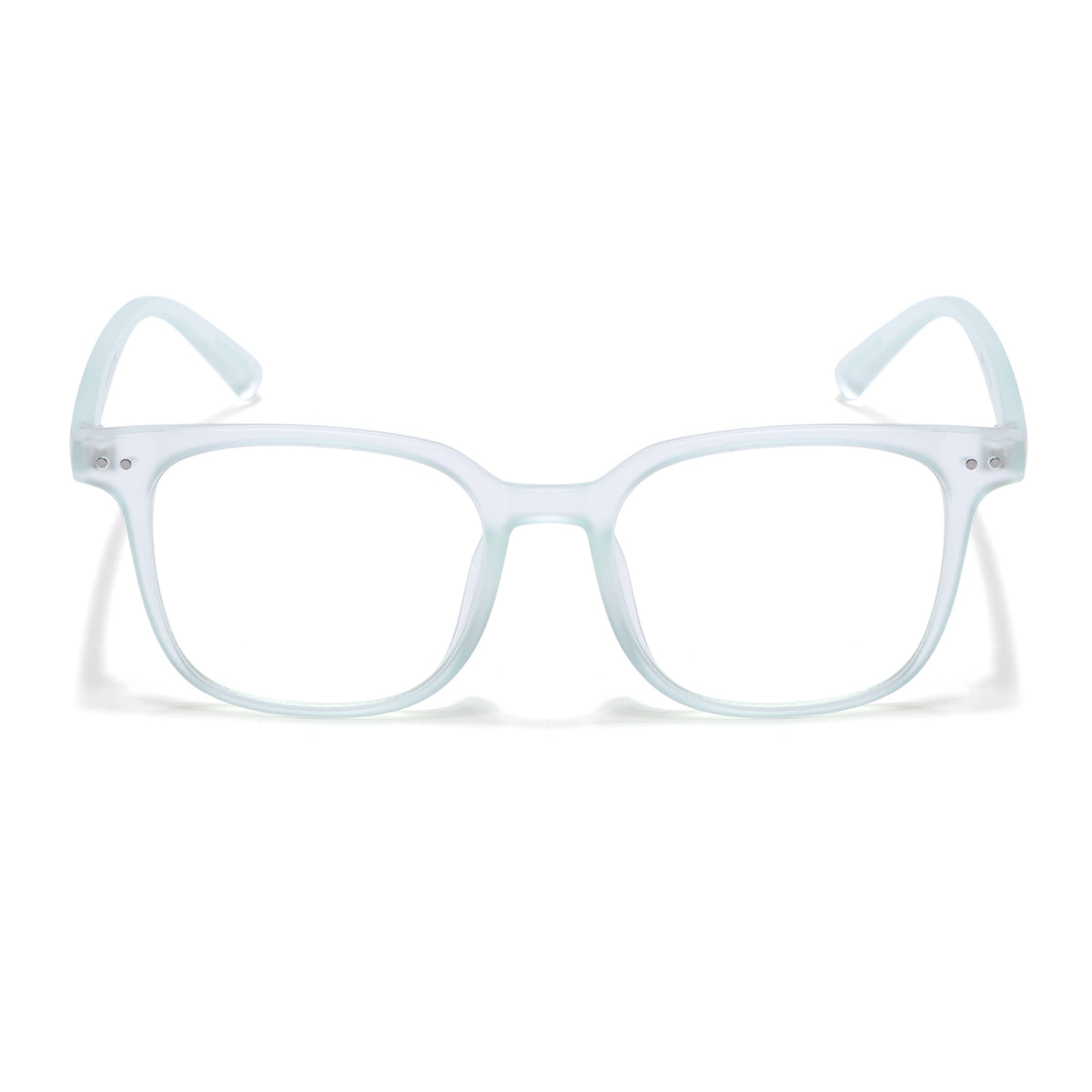 Eyejack Canment Sea Green Square Eyeglasses for Men & Women (CM28060FCL1945-C10)