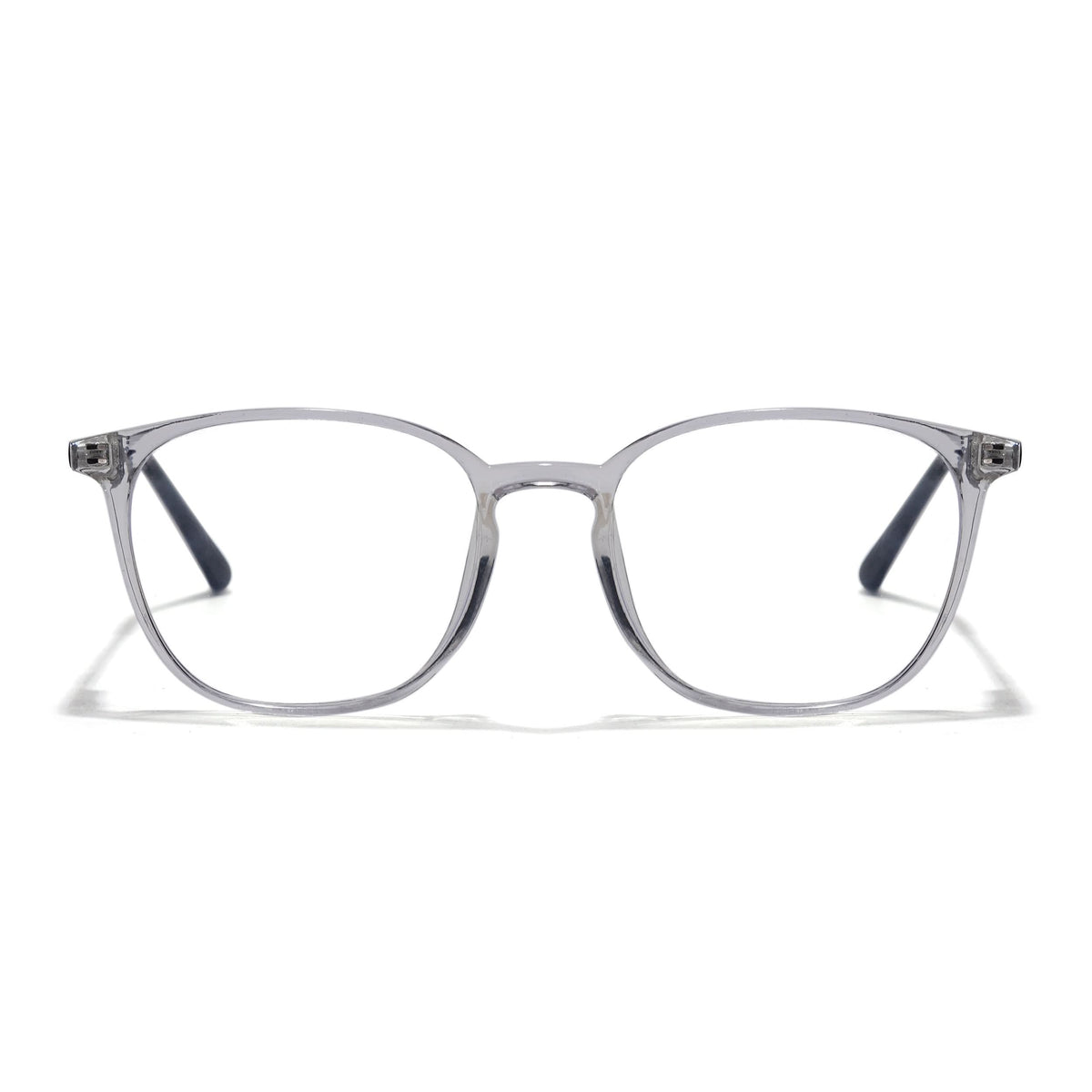 EyeJack Transparent Round Eyeglasses for Men & Women (TR85610GE1700-C2)