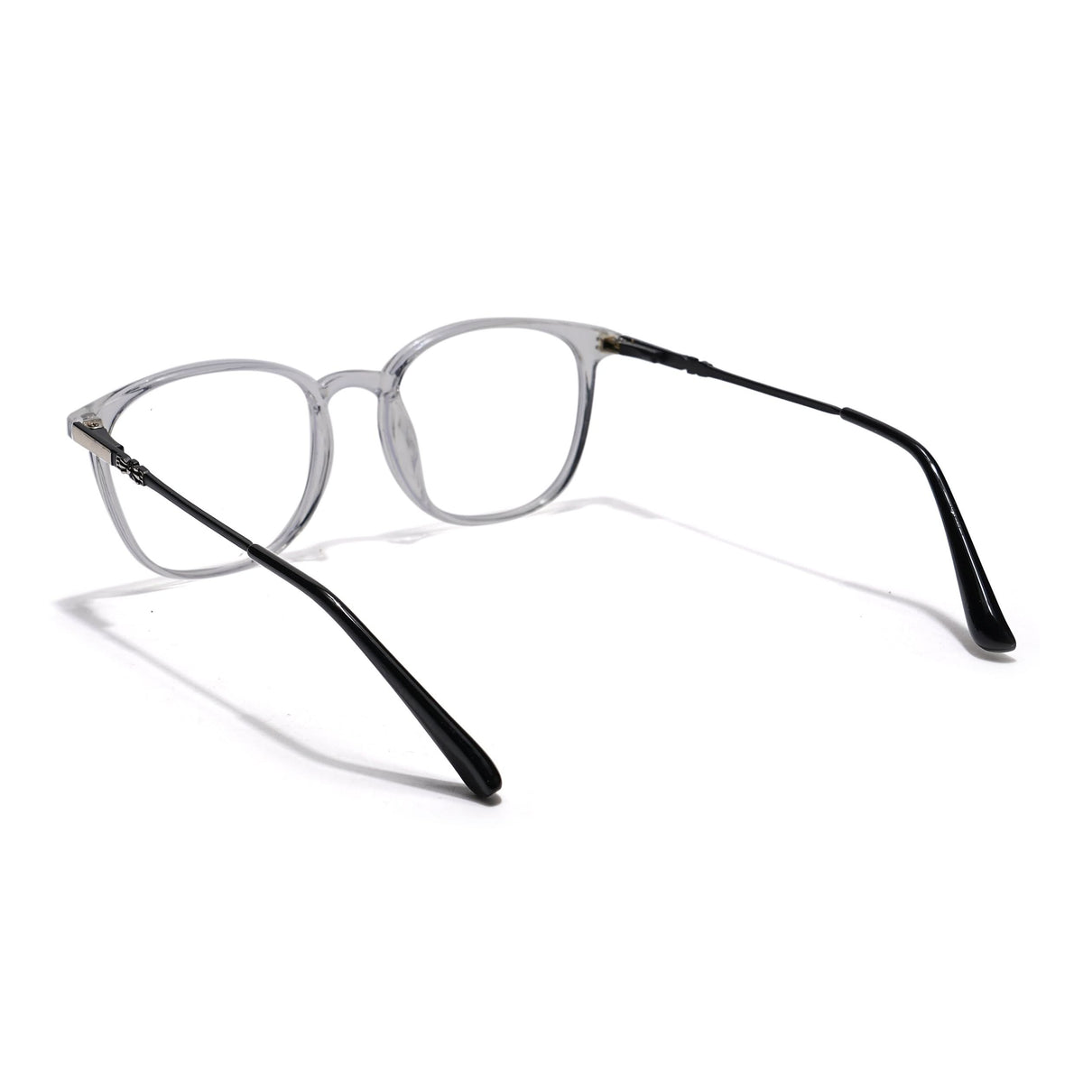EyeJack Transparent Round Eyeglasses for Men & Women (TR85610GE1700-C2)