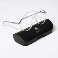 Matt Transparent & Blue